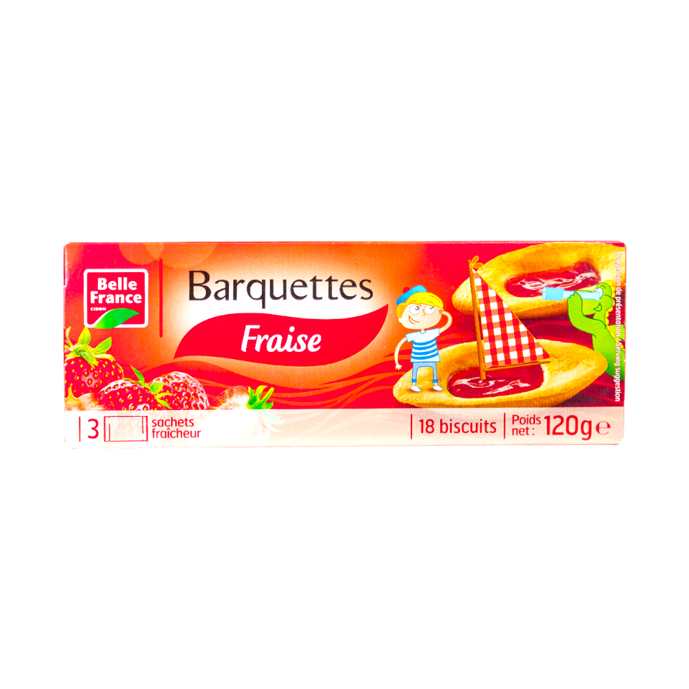 Belle France Barquettes Fraise