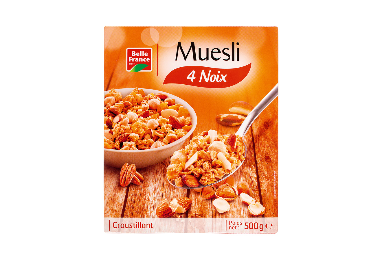 Belle France Muesli 4 Noix
