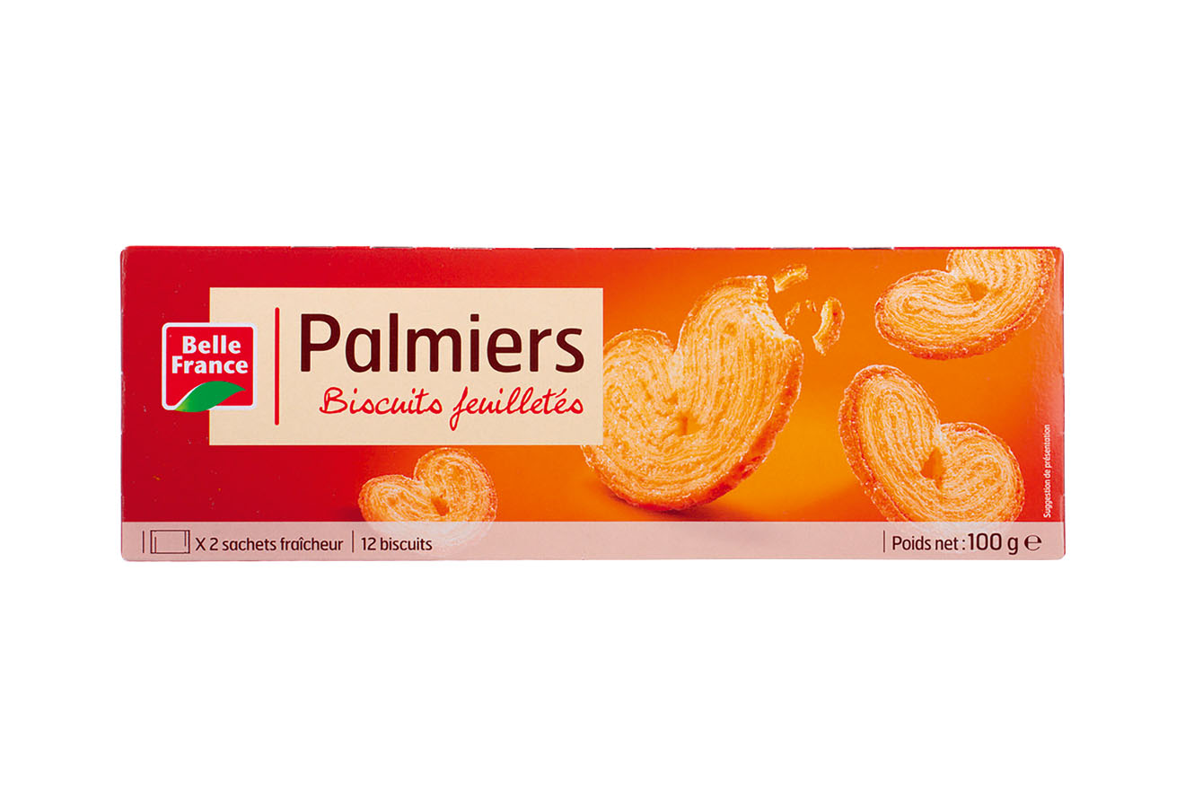 Belle France Palmiers biscuits