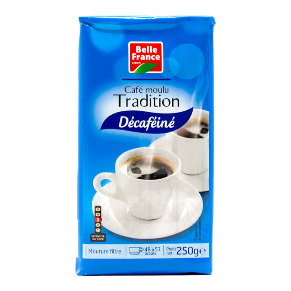 Belle france Café moulu décaféiné