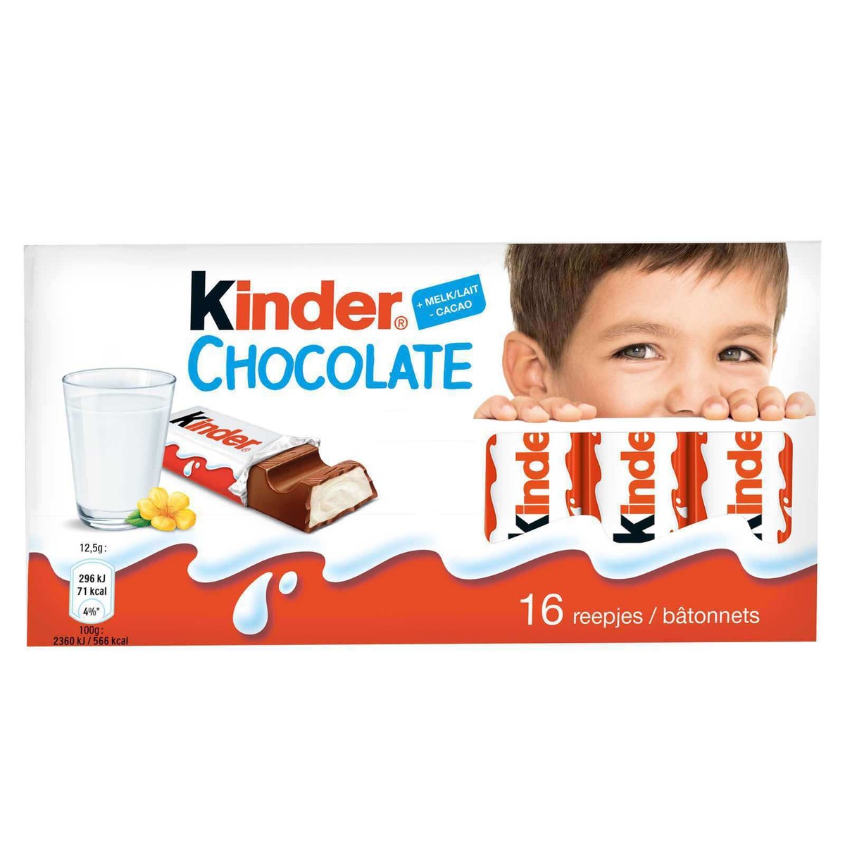 Kinder bâtonnets de chocolat au lait